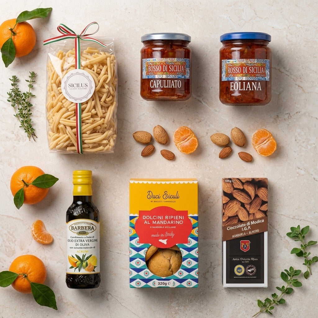 Des cadeaux siciliens prêts à choisir