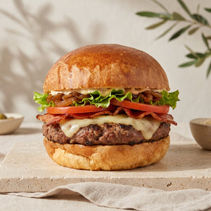 Maxi burger con burro
