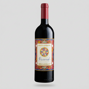Tancredi Donnafugata × Dolce&Gabbana – vino rosso Terre Siciliane IGT, bottiglia da 75 cl