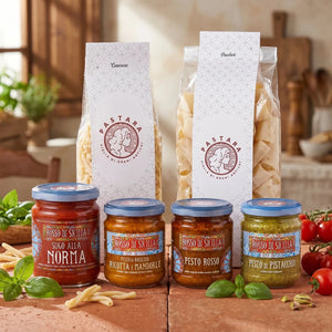 Box Pasta e Pesti Siciliani - Degustazione Gourmet
