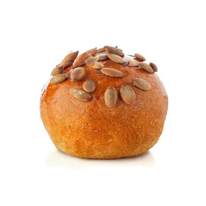 burger bun con semi di zucca mini 6 cm