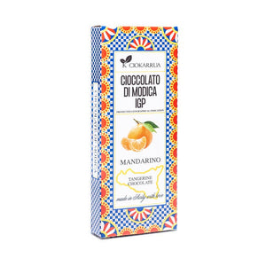 Cioccolato di Modica IGP From Sicily with Love Ciokarrua Mandarino 80 g