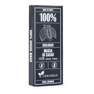 Massa di cacao 100% bio Ciokarrua 50 g