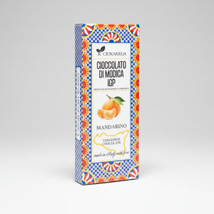 Cioccolato di Modica IGP From Sicily with Love Ciokarrua Mandarino 80 g