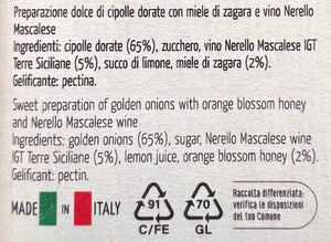 Ingredienti di cipolle dorate