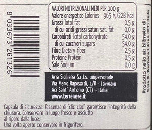 Valori Nutrizionali di confettura extra di Pere coscia e fave tostate