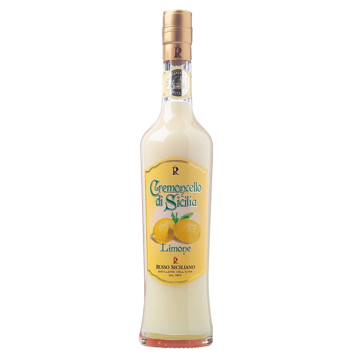 Cremoncello di Sicilia al Limone, Distillerie Russo, 50 cl - Sicilus Srl