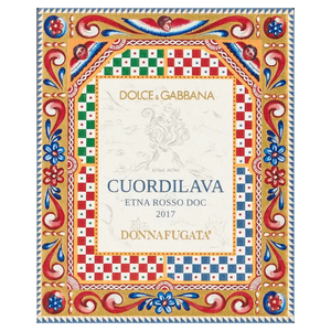 etichetta "Cuordilava" D&G Etna Rosso DOC