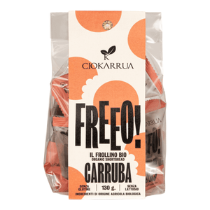 Frollini bio FREEO alla carruba Ciokarrua 130 g