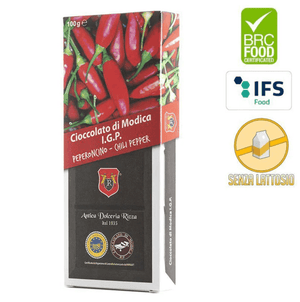 Cioccolato di Modica IGP Peperoncino, Antica Dolceria Rizza