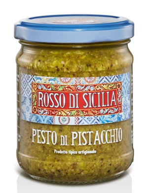 Pesto di pistacchio, 180 g, Rosso di Sicilia