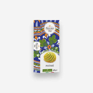 Pasta di mandorle al pistacchio "Pistaki", 60 g, Peluso