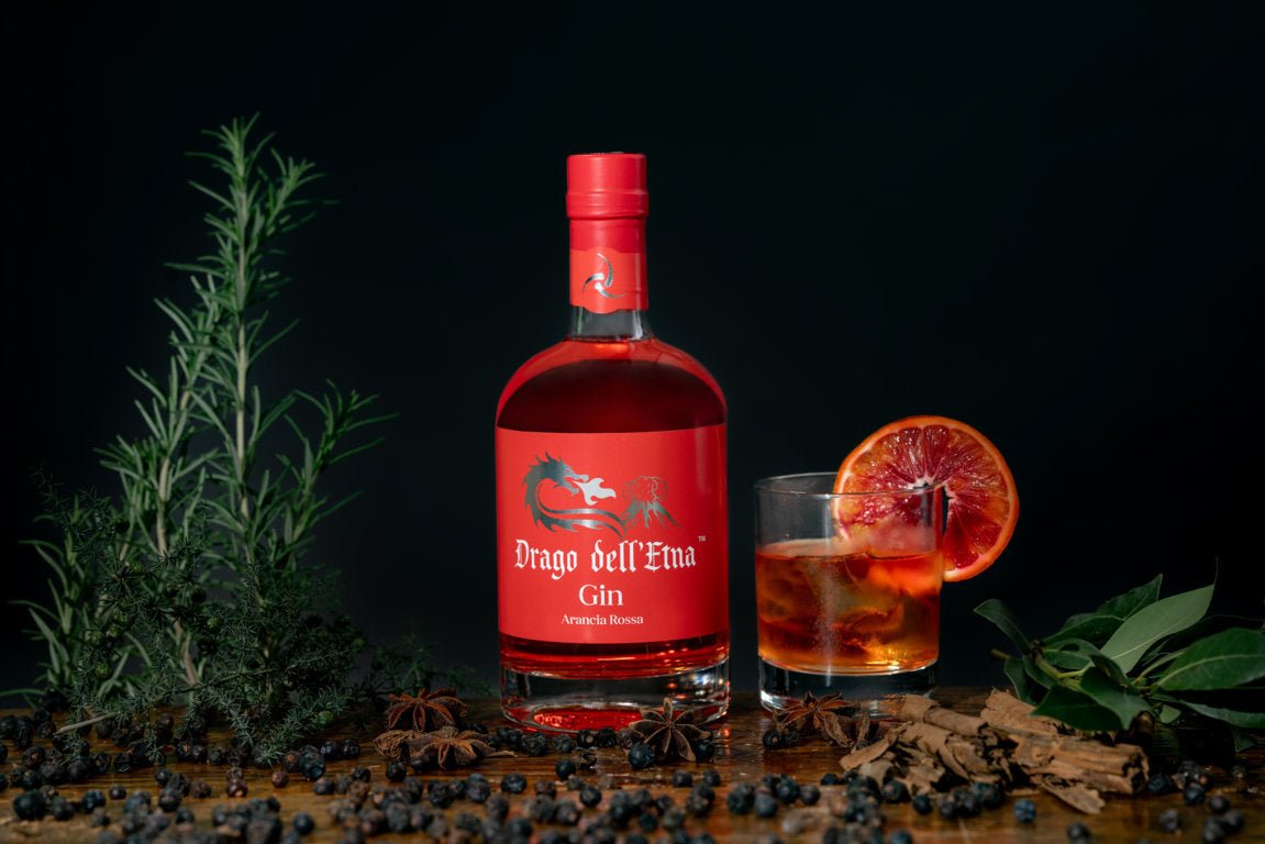 Gin Arancia Rossa Drago dell'Etna Poerio