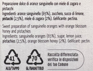 Ingredienti di Marmellata di Arance Sanguinello