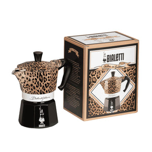 Moka Express Bialetti Dolce&Gabbana Leopardo, 3 šálky, s ladícím obalem