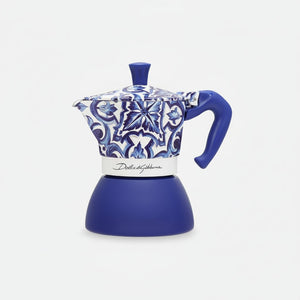 Moka Induction Bialetti Dolce&Gabbana Blu Mediterraneo 4 tazze