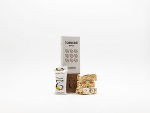Torrone bianco alle mandorle 100 g – Torrone Trapani