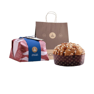 Panettone Fiasconaro alle Mandorle Siciliane con busta