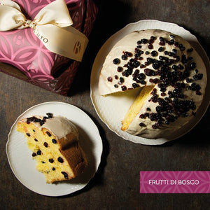 fetta di Panettone artigianale ai frutti di bosco, Pasticceria Bonfissuto, Sicilus Shop