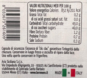 Valori Nutrizionali di Peperoni Confit