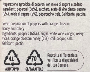 Ingredienti di Peperoni Confit