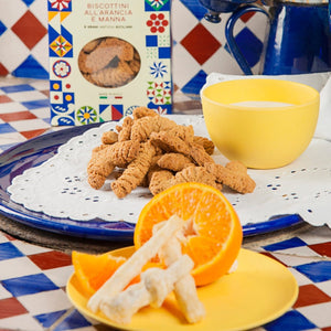 Biscotti Manna e Arancia Tumminello, 210 g, foto di insieme