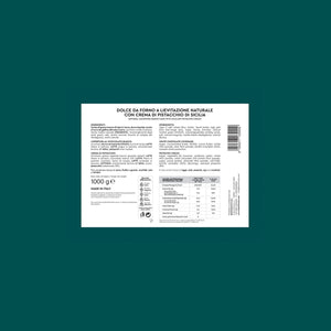 ingredienti di Colomba pasquale al Pistacchio di Sicilia, Pasticceria Bonfissuto