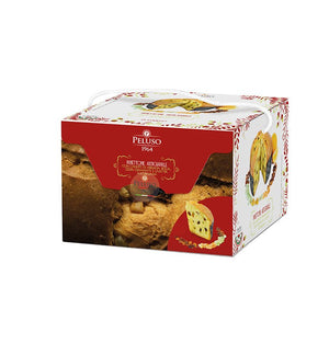 scatola colour di Panettone Peluso Penelope – Scorze di Agrumi e Uvetta Australiana - SICILUS