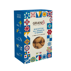 Biscotti Manna e Arancia Tumminello, 210 g
