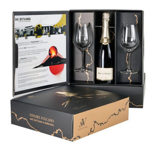 Box Regalo San Valentino: Bollenere Blanc de Noir con due flute V.S.Q.