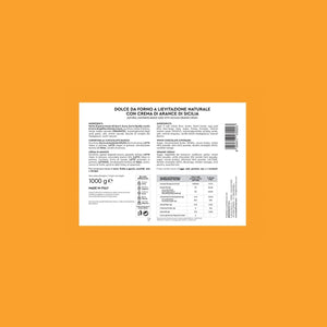 ETICHETTA PER COLOMBA PASQUALE ALL'ARANCIA, PASTICCERIA BONFISSUTO, SICILUS SHOP