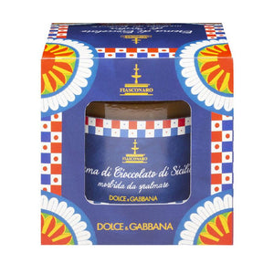 crema di cioccolato di sicilia dolce e gabbana prodotta da fiasconaro in scatola regalo