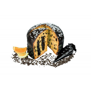 Panettone cioccolato di Modica igp, Peluso Galatea – Cioccolato di Modica IGP agli agrumi e Crema in sac a poche - Sicilus