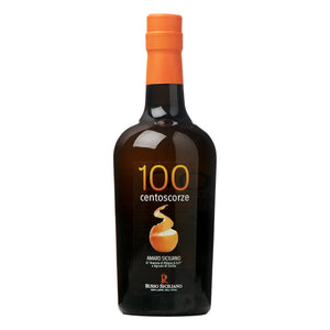 Amaro CentoScorze con infuso di arance siciliane Distillerie Fratelli Russo, 50 cl – Cesto Ribera Arancia