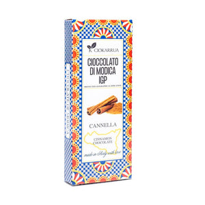 Cioccolato di Modica IGP From Sicily with Love Ciokarrua Cannella 80 g