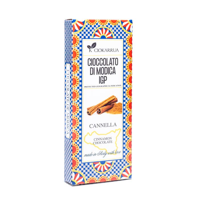 Cioccolato di Modica IGP From Sicily with Love Ciokarrua Cannella 80 g