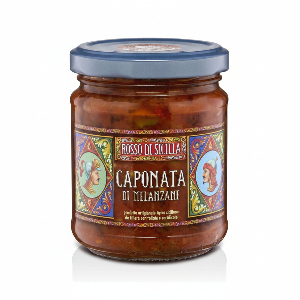 Caponata di Melanzane 190 grammi - Sicilus Srl