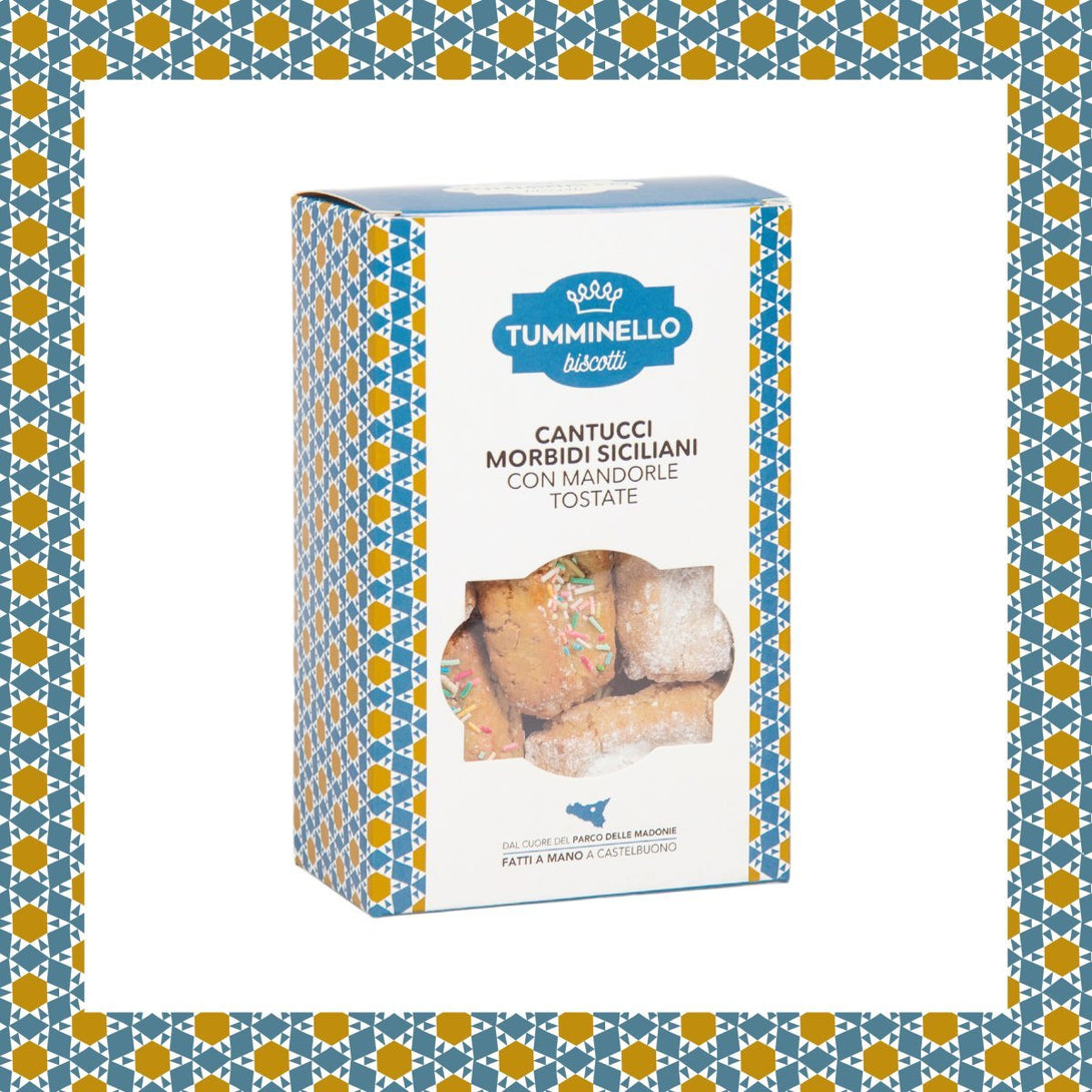 Cantucci Morbidi Siciliani  con Mandorle Tostate
