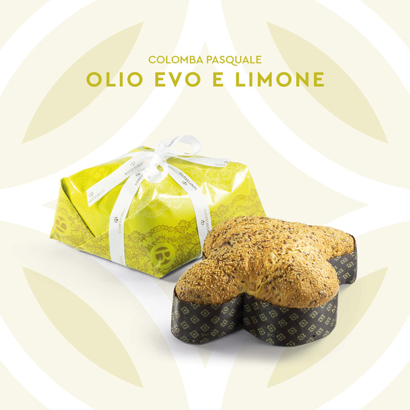 Colomba senza lattosio con Olio EVO e Scorze di Limone