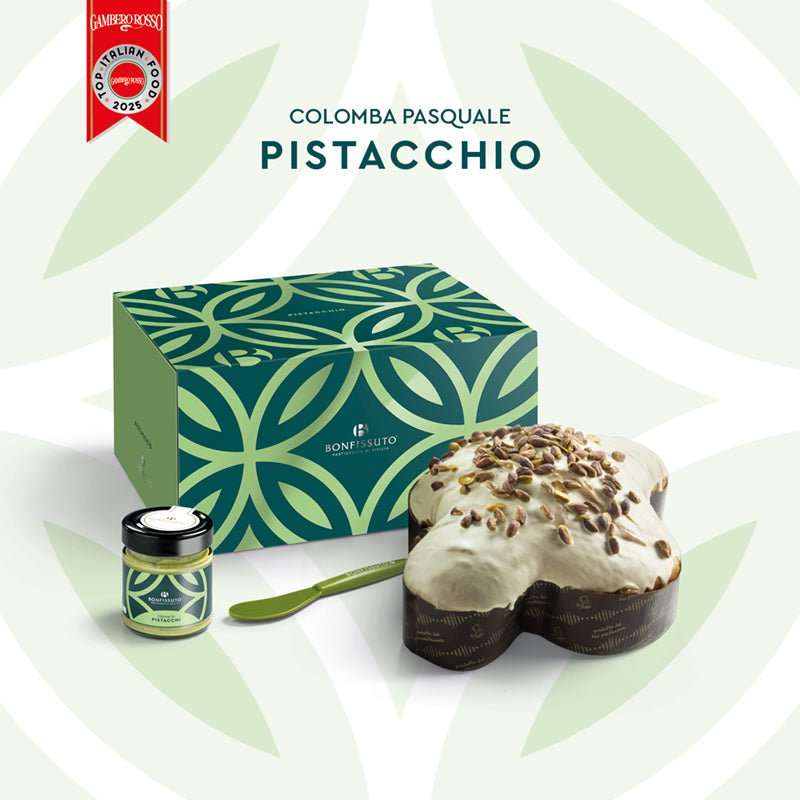 Colomba pasquale al Pistacchio di Sicilia, Pasticceria Bonfissuto