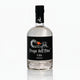 Gin botanico Drago dell'Etna in bottiglia su sfondo bianco