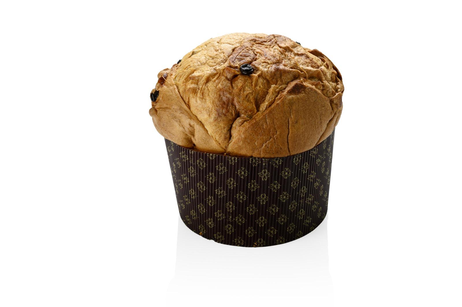 Panettone artigianale Bonforno Milano con uvetta e agrumi canditi