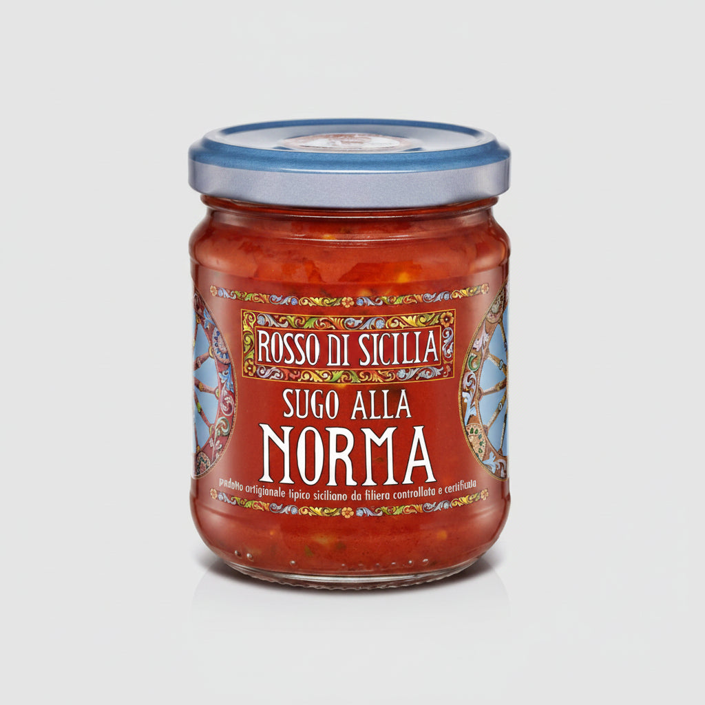 Sugo alla Norma per box pasta e pesti siciliani