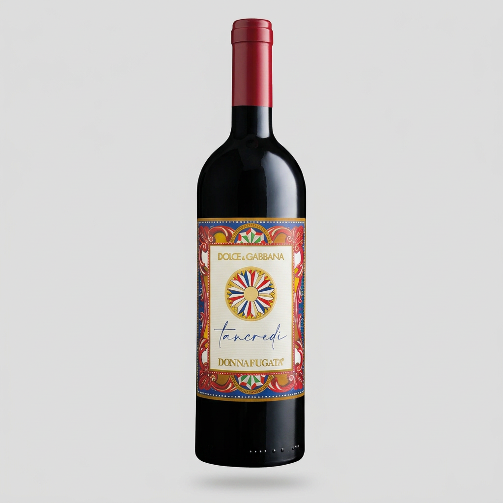 Tancredi Donnafugata × Dolce&Gabbana – vino rosso Terre Siciliane IGT, bottiglia da 75 cl