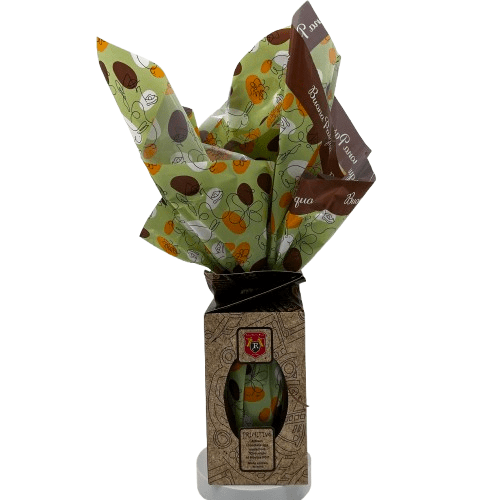 Uovo di Pasqua al cioccolato fondente Modica 65%, 200 grammi
