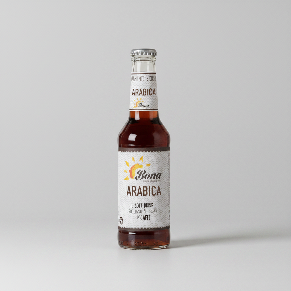 Arabica Bona bibita siciliana al caffè bottiglia 275 ml