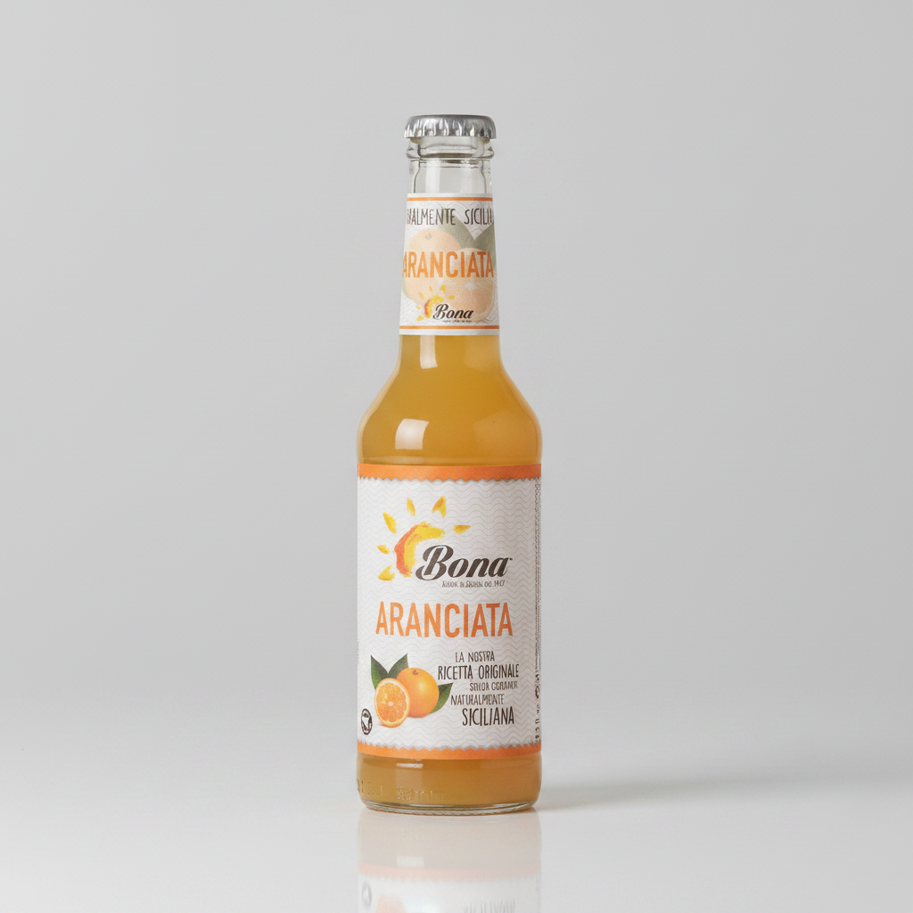 Aranciata Bona – bottiglia da 275 ml – confezione da 24