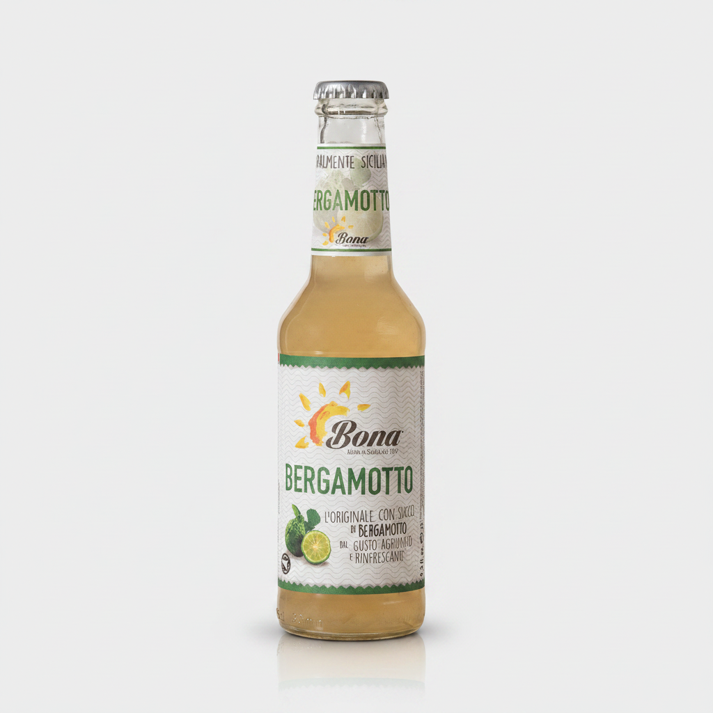 Bergamotto Bona bibita siciliana bottiglia 275 ml