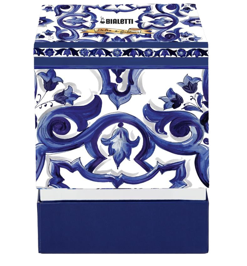Set 2 Bicchierini e 2 Palettine Dolce&Gabbana Blu Mediterraneo