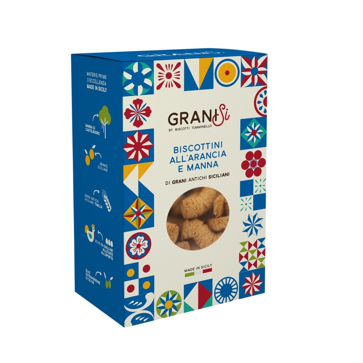 Biscotti Tumminello Manna e Arancia inclusi nel box degustazione